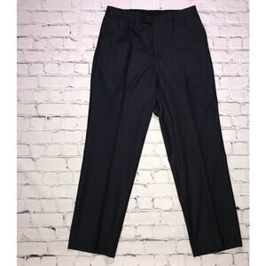 Altered Navy Blue Jos A. Bank Trouser